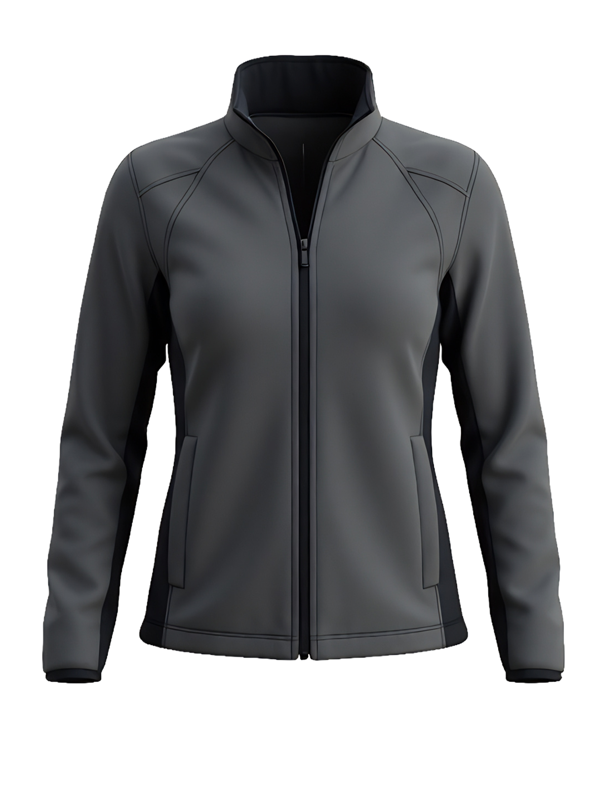 bosafety-fleece-damen-fleecepullover-schwarz-warm image 1