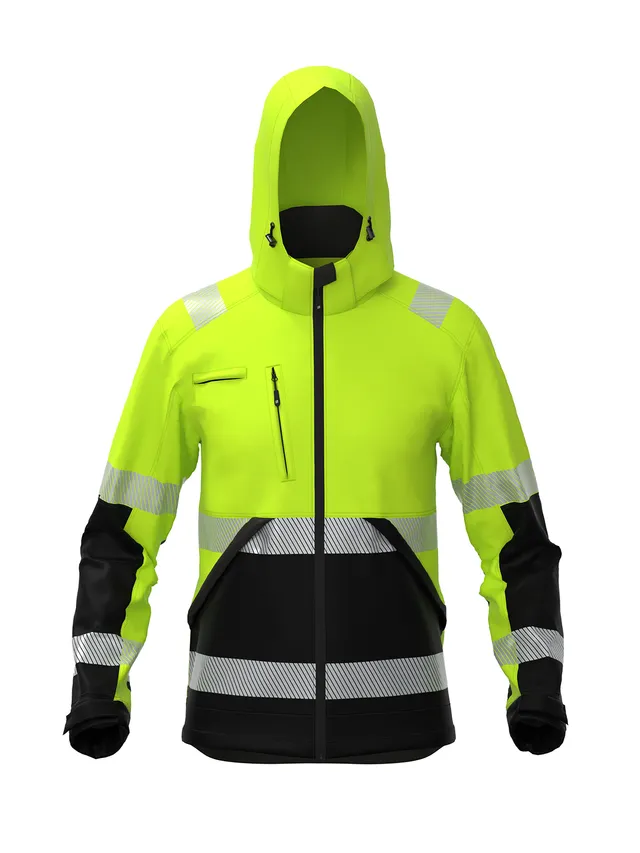 bosafety-valencia-softshelljacke-warnschutz-klasse-2 image 1