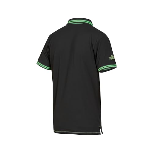u-power-enjoy-way-polo-asphalt-grey-green-l-kurzarm-stretch image 5