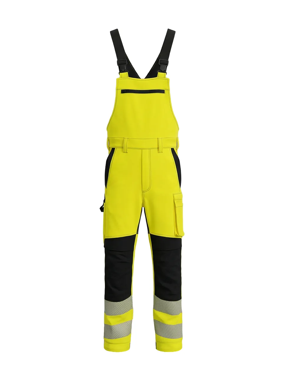 bosafety-combo-hi-vis-klasse-2-arbeitshose-baumwolle-stretch image 1