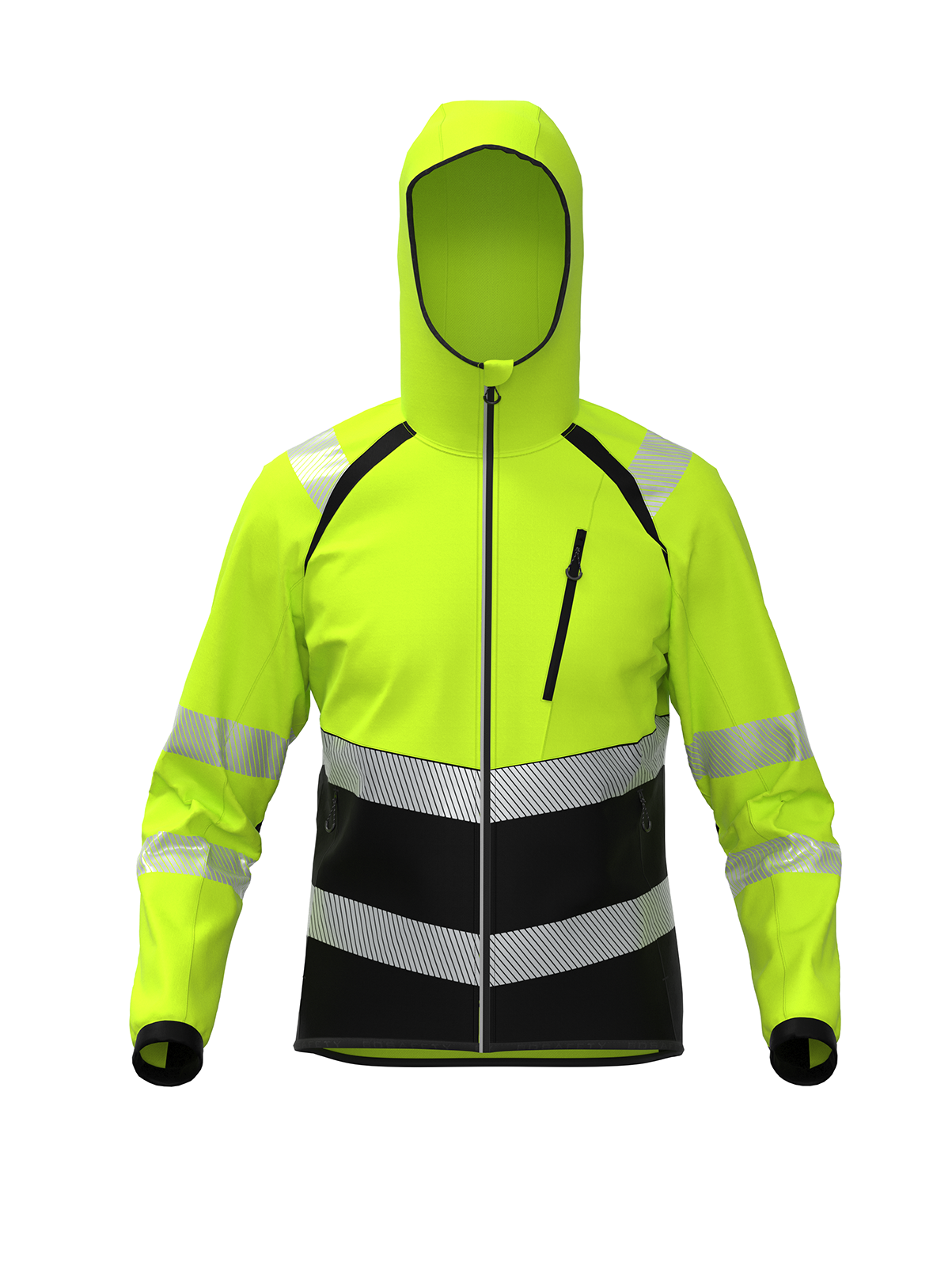 bosafety-topek-hi-vis-softshelljacke-warnschutz-klasse-2 image 1