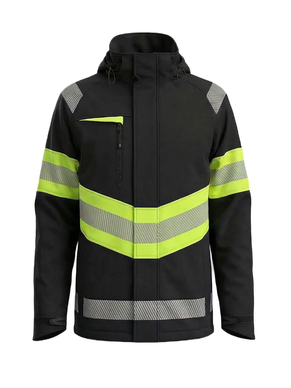 bosafety-atlanta-softshell-winterjacke-warnschutz-klasse-1-2 image 1