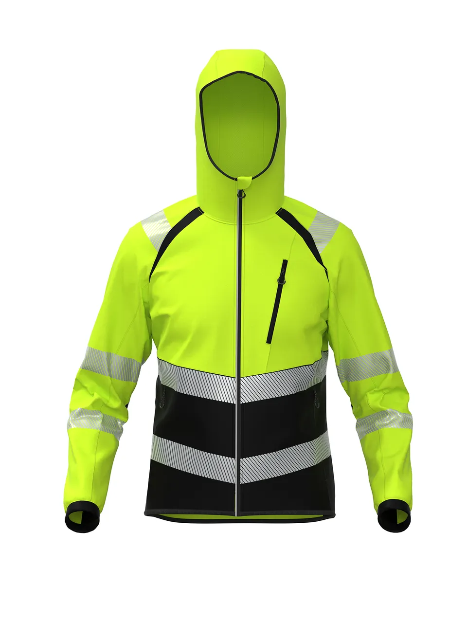 bosafety-topek-softshelljacke-warnschutz-klasse-2 image 1