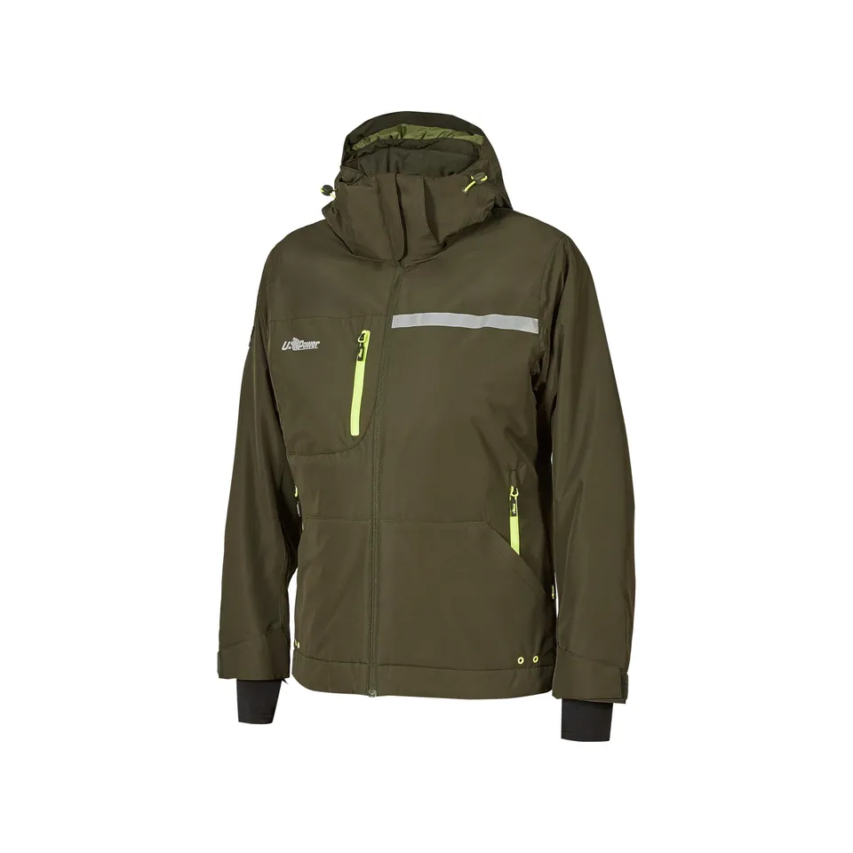 u-power-performance-arbeitsjacke-dark-green-l-wetterfest image 1
