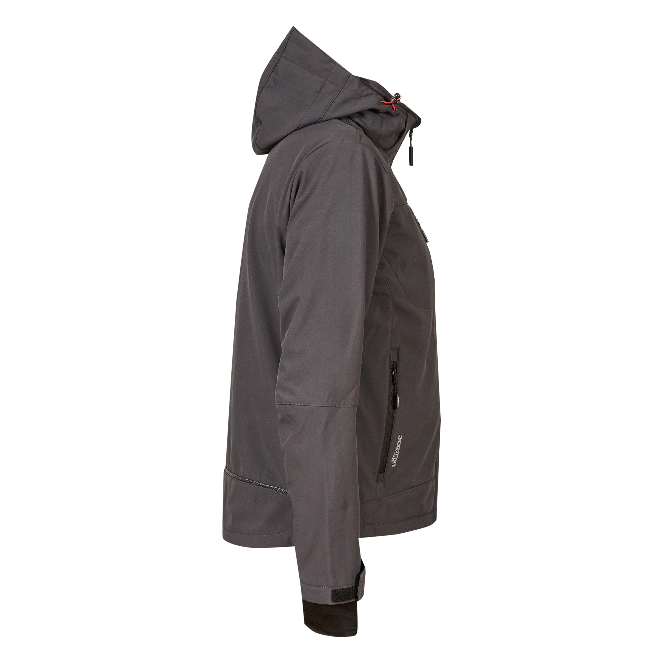 u-power-performance-metropolis-softshelljacke-grey-meteorite image 3