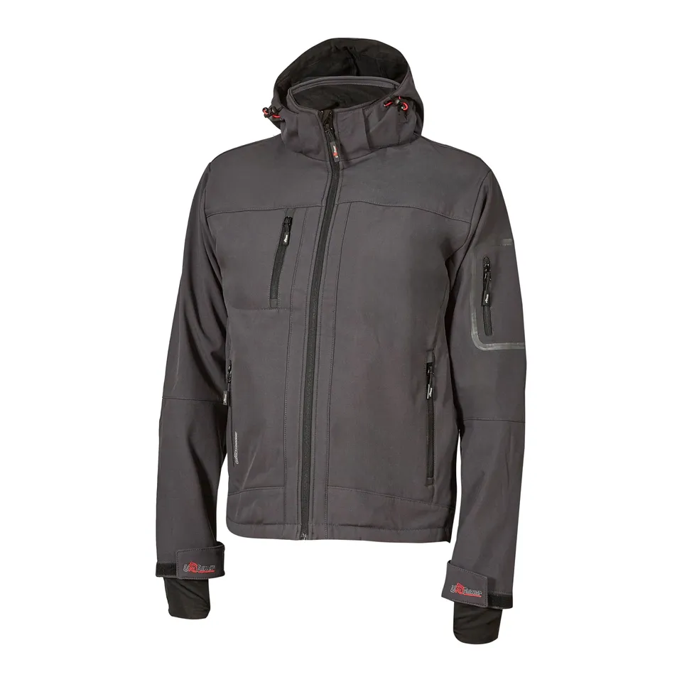 u-power-performance-metropolis-softshelljacke-grey-meteorite image 1