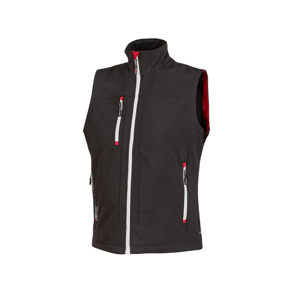 u-power-performance-climb-softshell-weste-black-carbon-winddicht image 1
