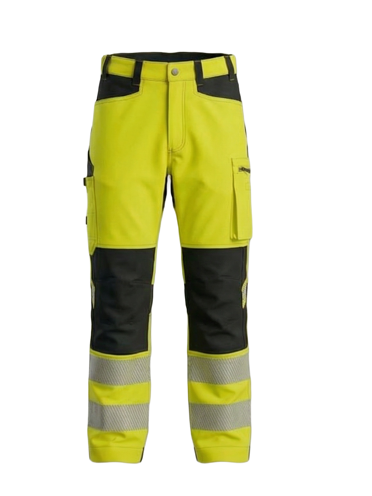 bosafety-tension-hi-vis-class-2-arbeitshose-4-wege-stretch image 1