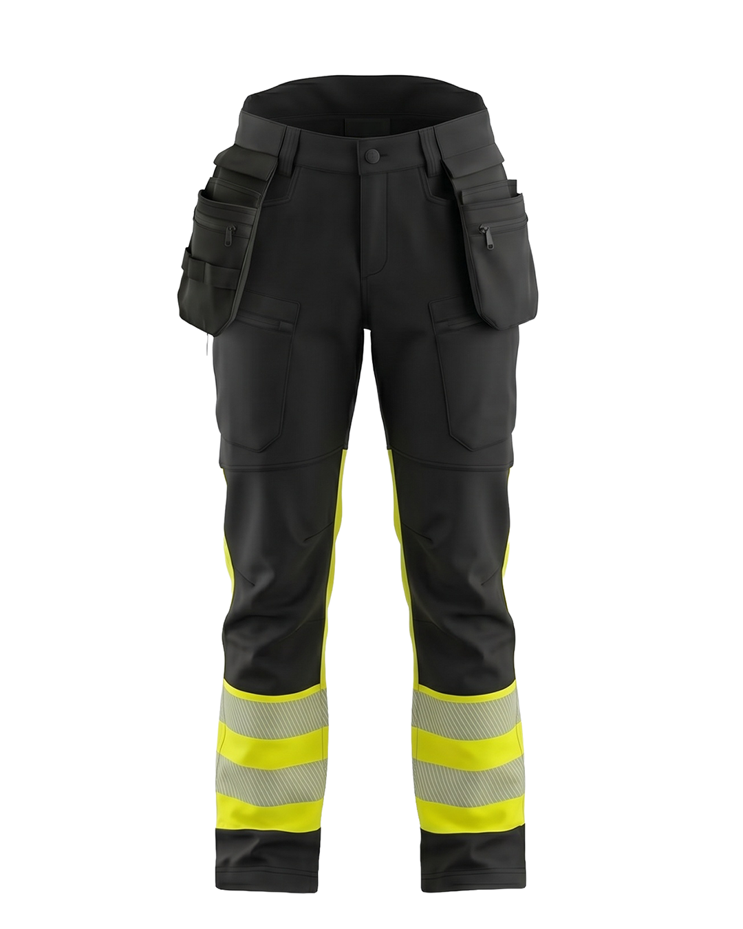 bosafety-cargoplus-winter-latzhose-softshell-warnschutz-klasse-1 image 1