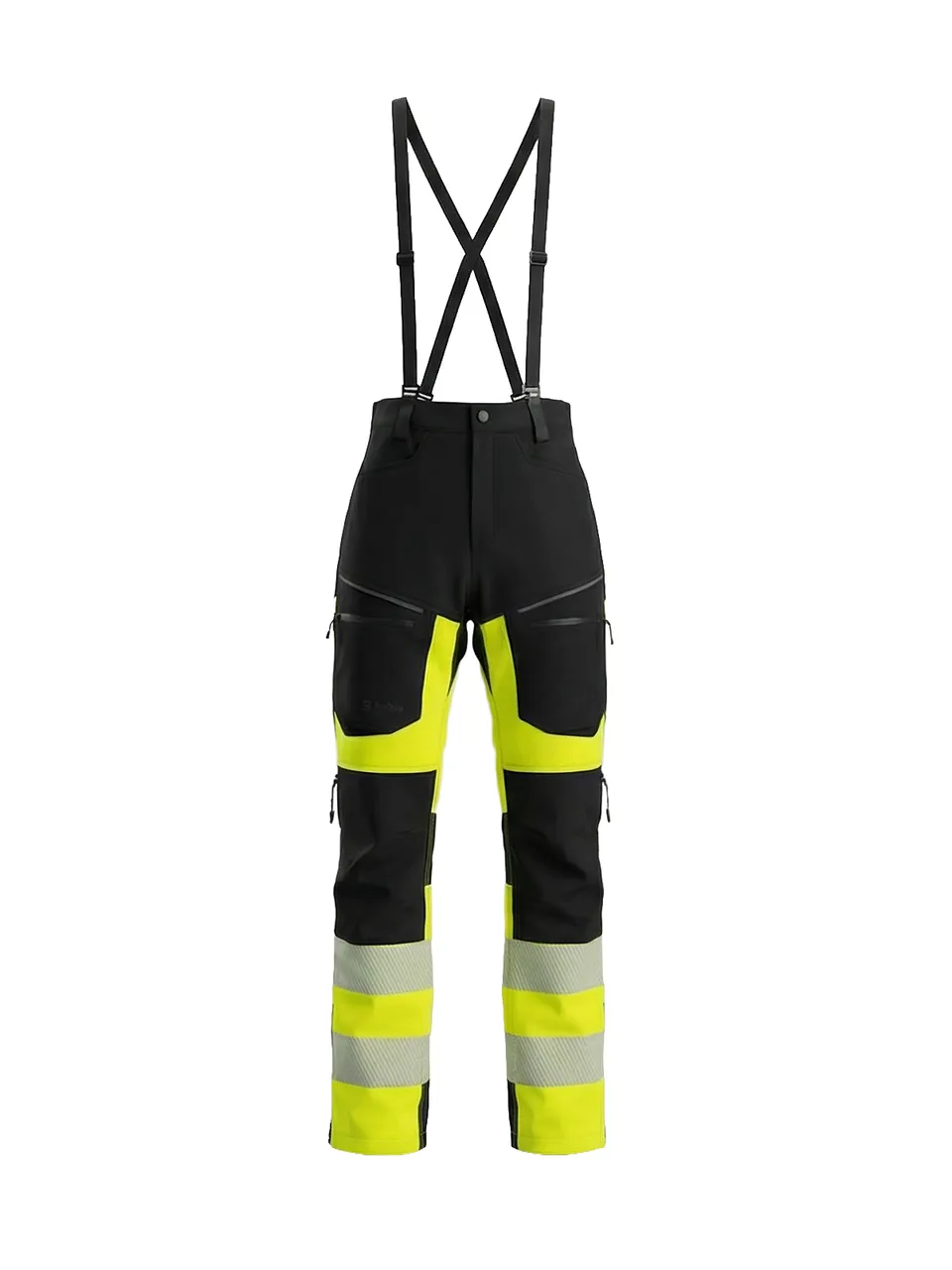 bosafety-lando-winter-latzhose-softshell-warnschutz-klasse-1-2 image 1