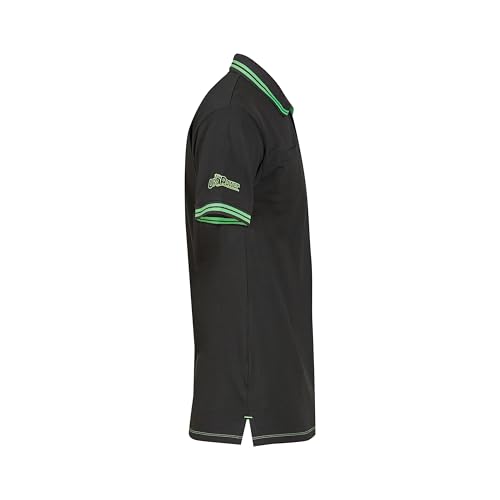 u-power-enjoy-way-polo-asphalt-grey-green-l-kurzarm-stretch image 6