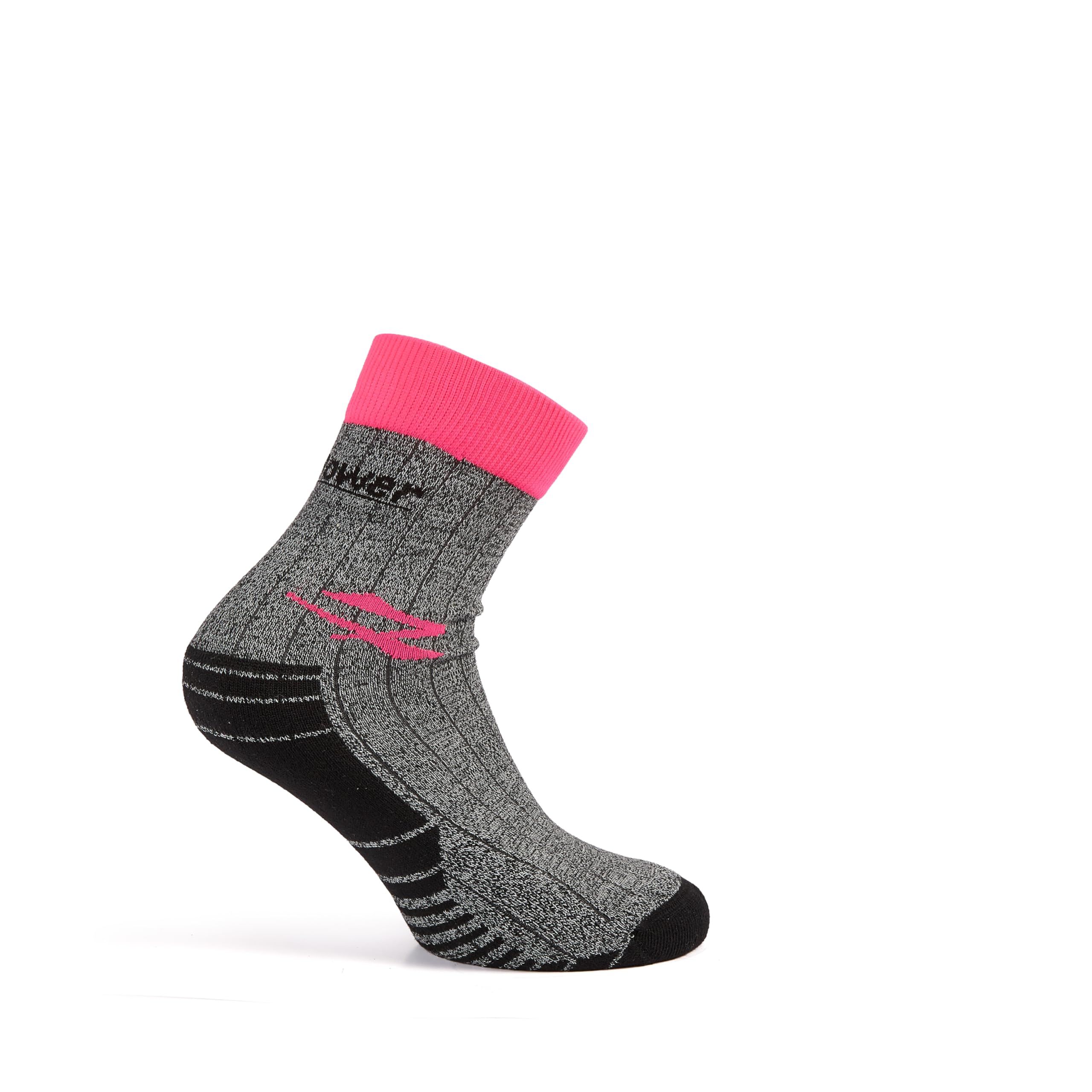 u-power-skin-giady-arbeitssocken-atmungsaktiv-2-paar-grau-pink image 2
