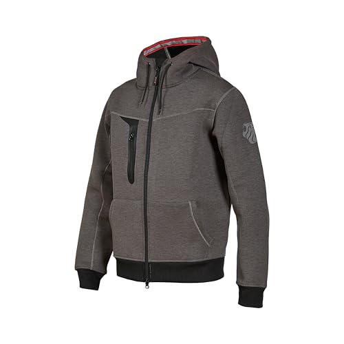 u-power-enjoy-tasty-sweatjacke-grey-meteorite-m-mit-kapuze image 5