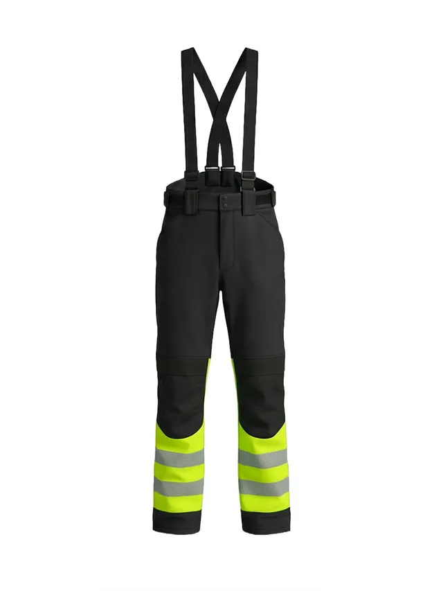 bosafety-atlanta-light-winter-latzhose-hi-vis-klasse-1 image 1