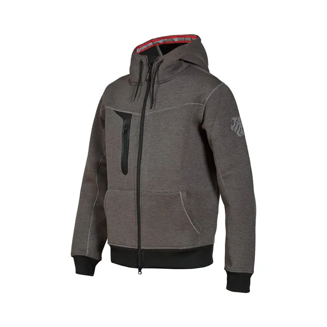 u-power-enjoy-tasty-sweatjacke-grey-meteorite-m-mit-kapuze image 1