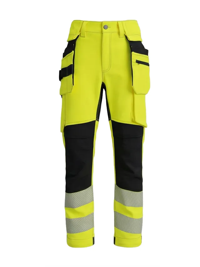 bosafety-combo-plus-arbeitshose-stretch-hi-vis-klasse-2 image 1