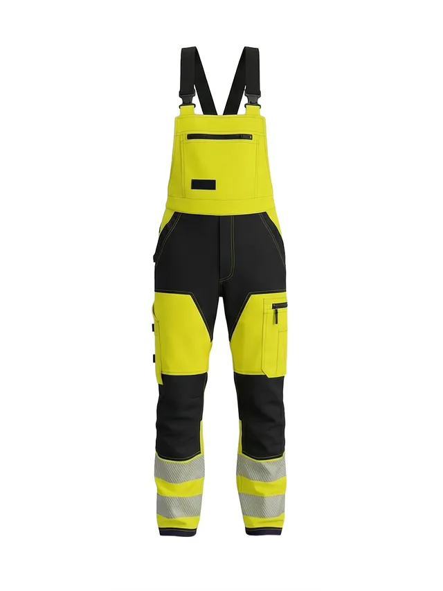 bosafety-mashup-latzhose-stretch-warnschutz-klasse-2 image 1