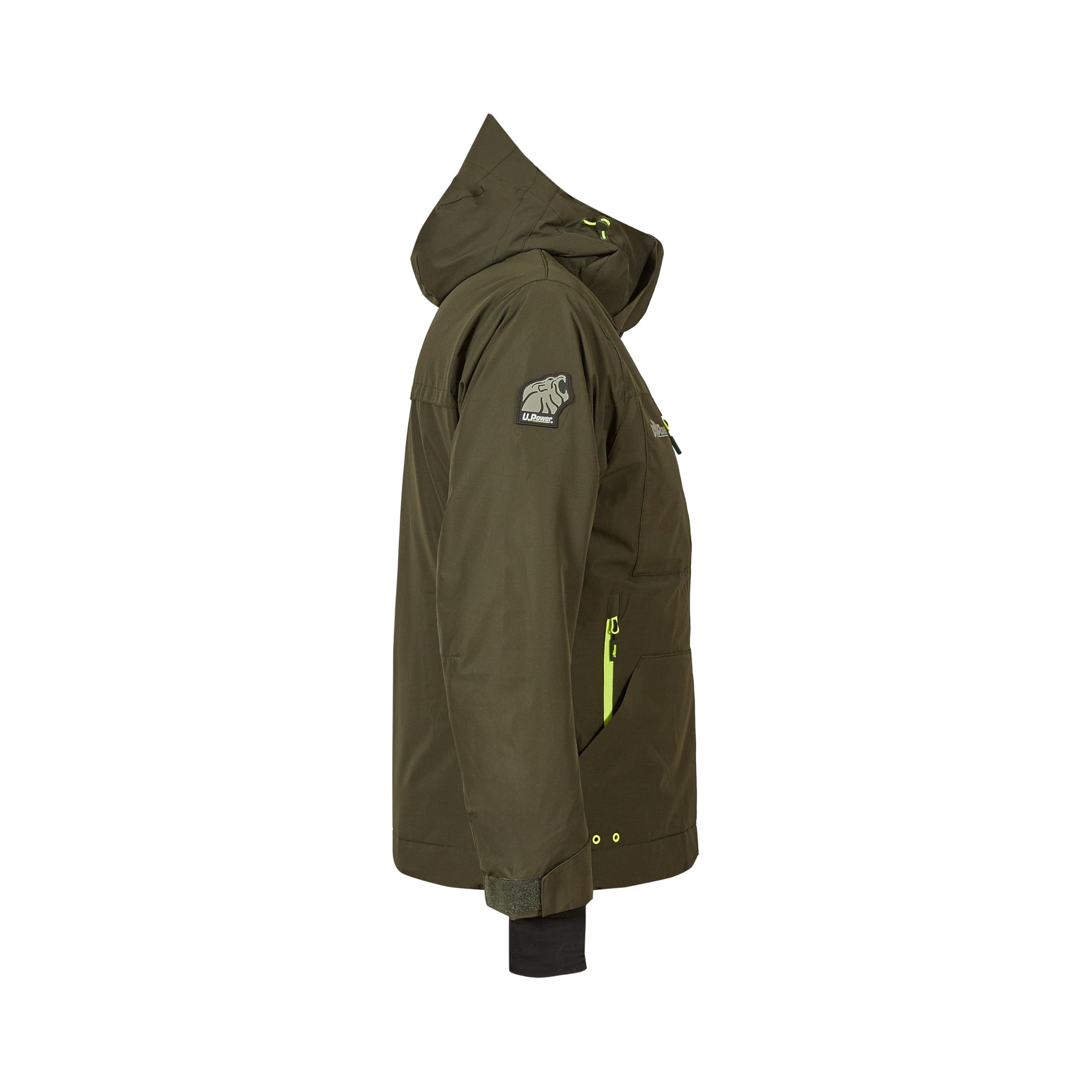 u-power-performance-arbeitsjacke-dark-green-l-wetterfest image 3