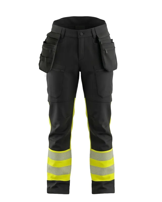 bosafety-cargoplus-latzhose-softshell-warnschutz-klasse-1 image 1