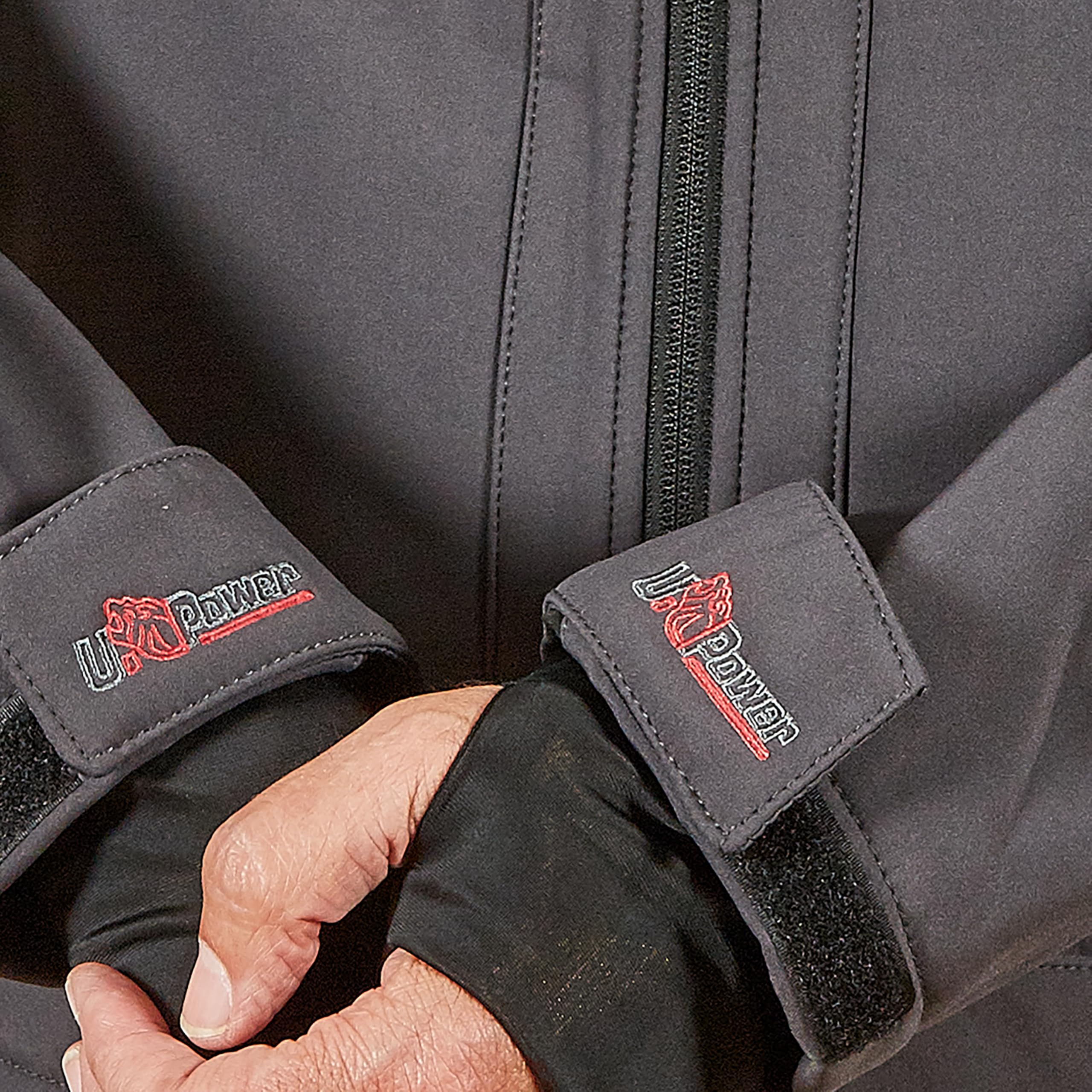 u-power-performance-metropolis-softshelljacke-grey-meteorite image 5