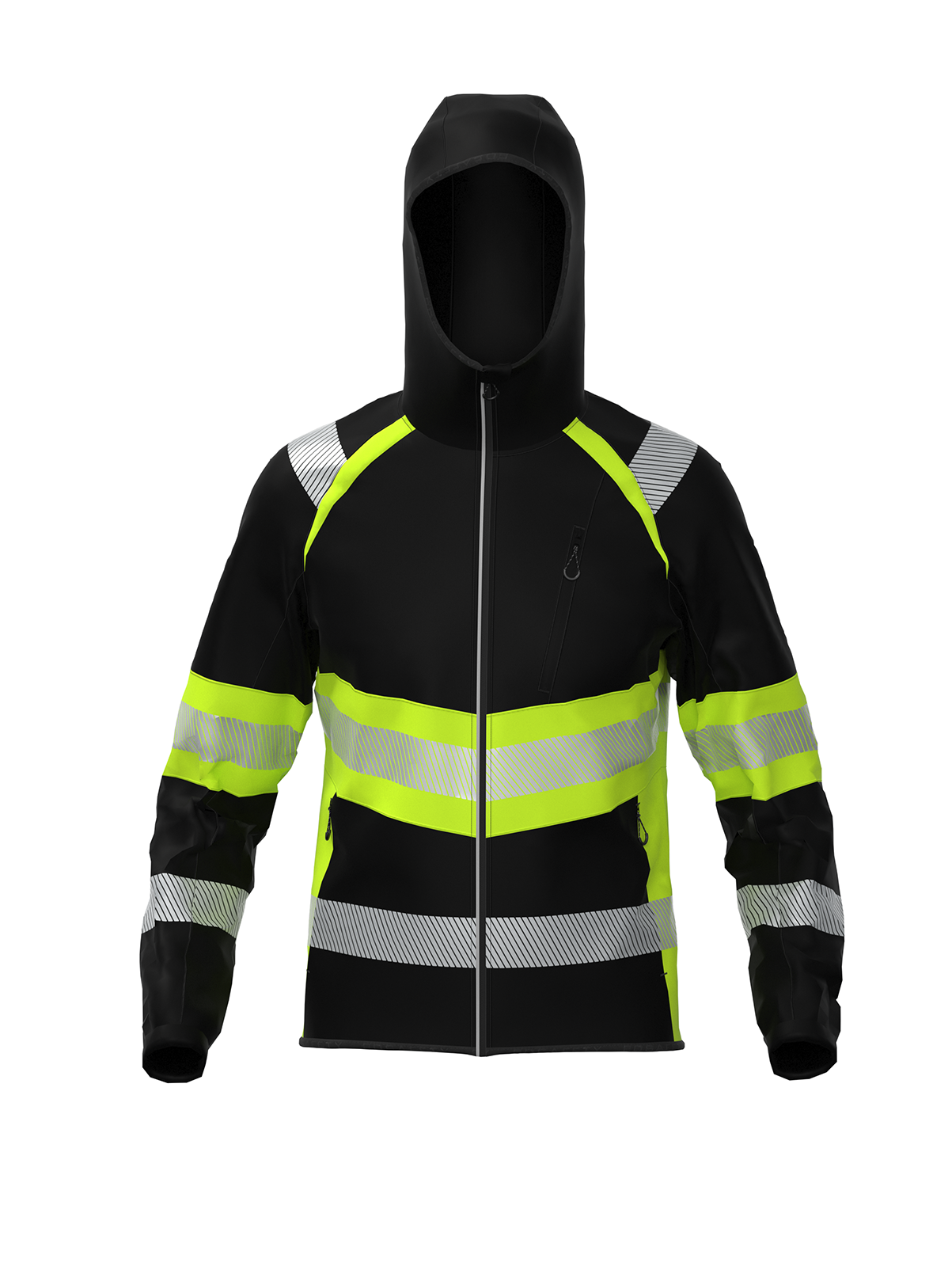 bosafety-topek-softshelljacke-warnschutz-klasse-1 image 1