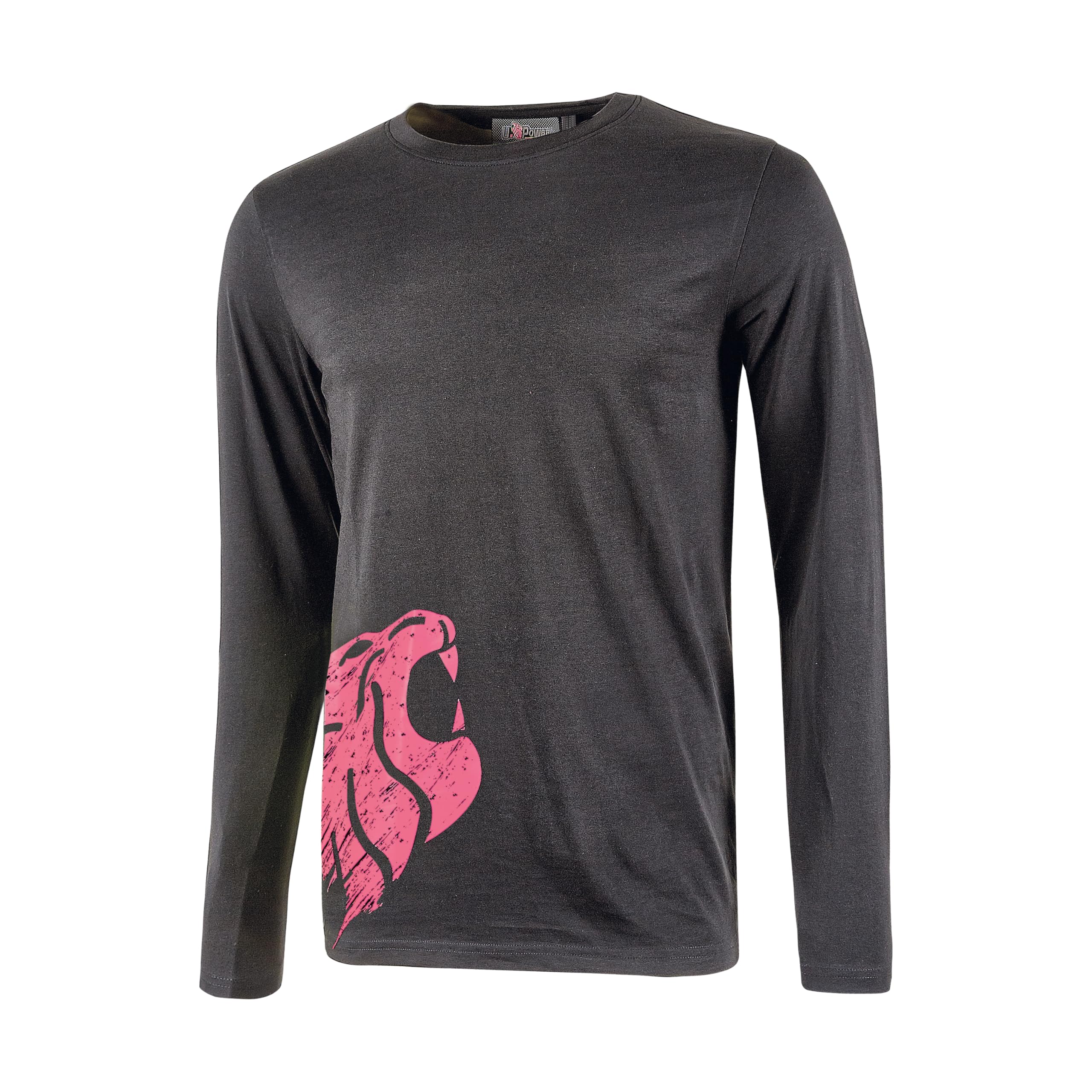 u-power-enjoy-alien-langarm-shirt-4xl-grey-fuchsia image 1