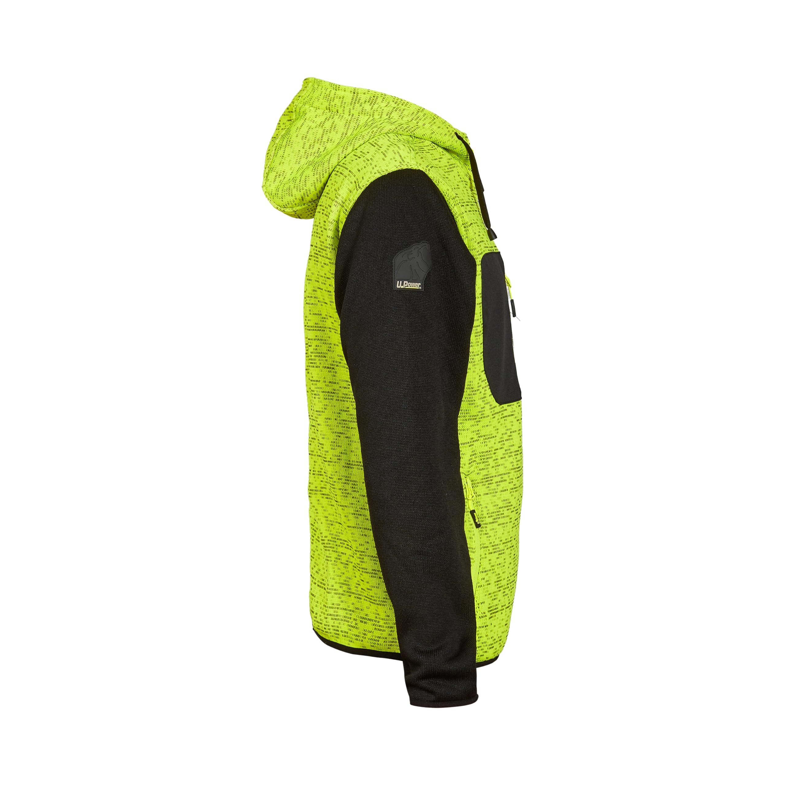 u-power-enjoy-rainbow-sweatjacke-gelb-fluo-3xl image 3