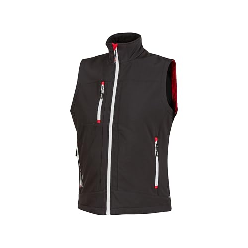 u-power-performance-climb-softshell-weste-black-carbon-winddicht image 5