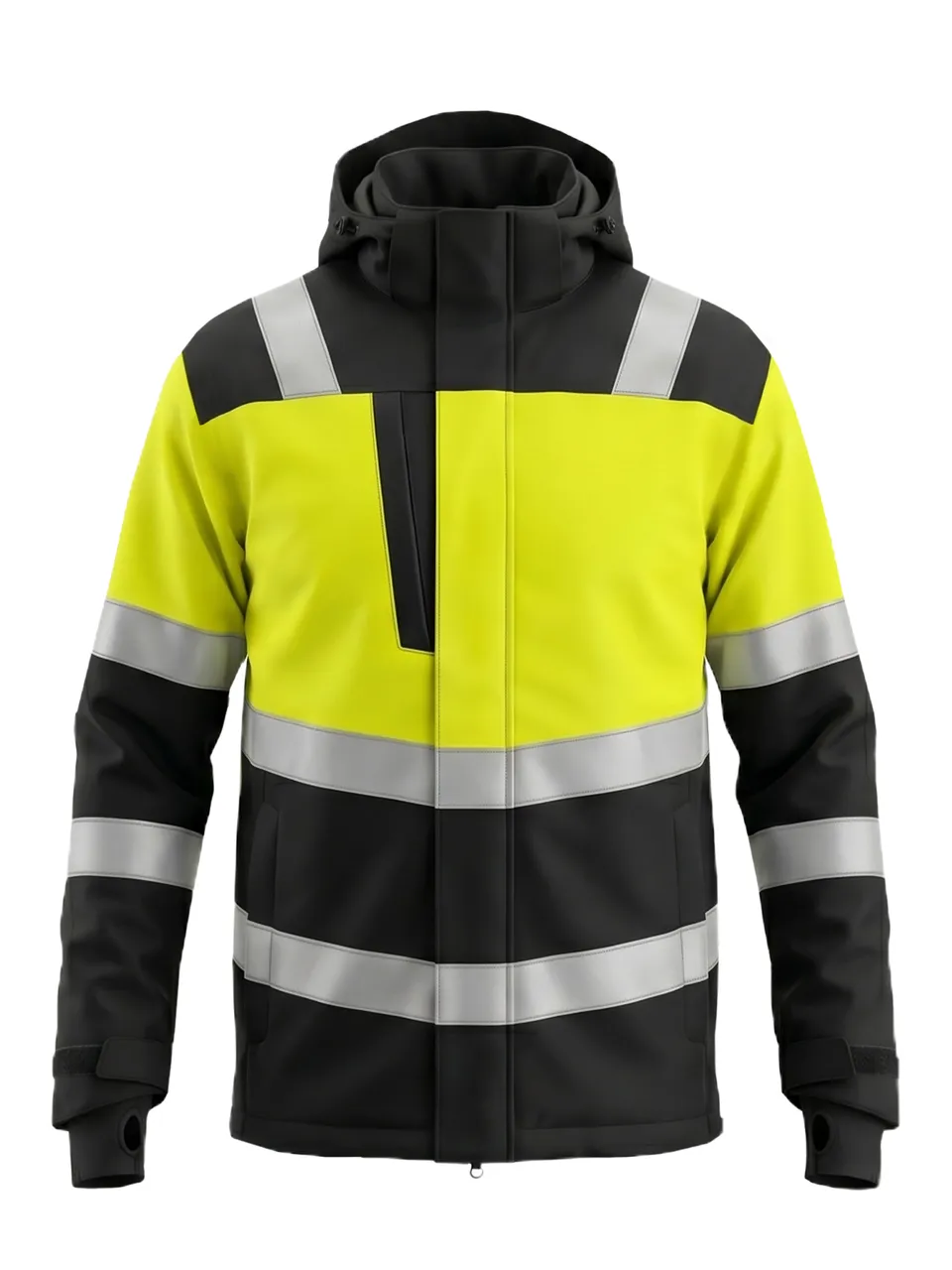 bosafety-limaplus-hi-vis-klasse-1-winterjacke-sorona image 1