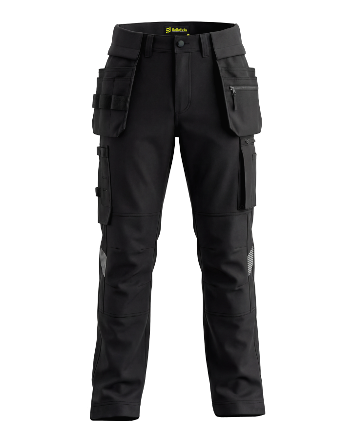 bosafety-tensionpro-arbeitshose-4-way-stretch-taschen image 1
