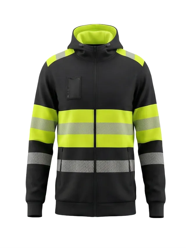 bosafety-delaver-arbeitspullover-hi-vis-klasse-1 image 1