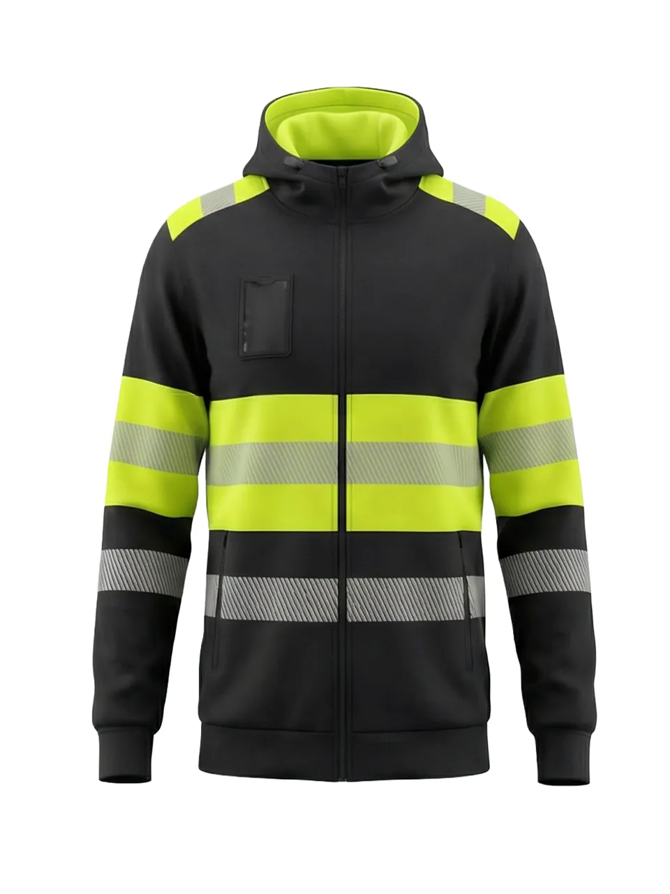bosafety-delaver-warnschutz-sweatshirt-klasse-1 image 1